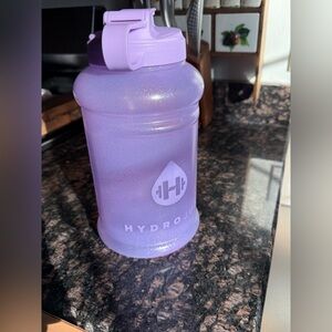 HydroJug Lavender Sparkle Bottle